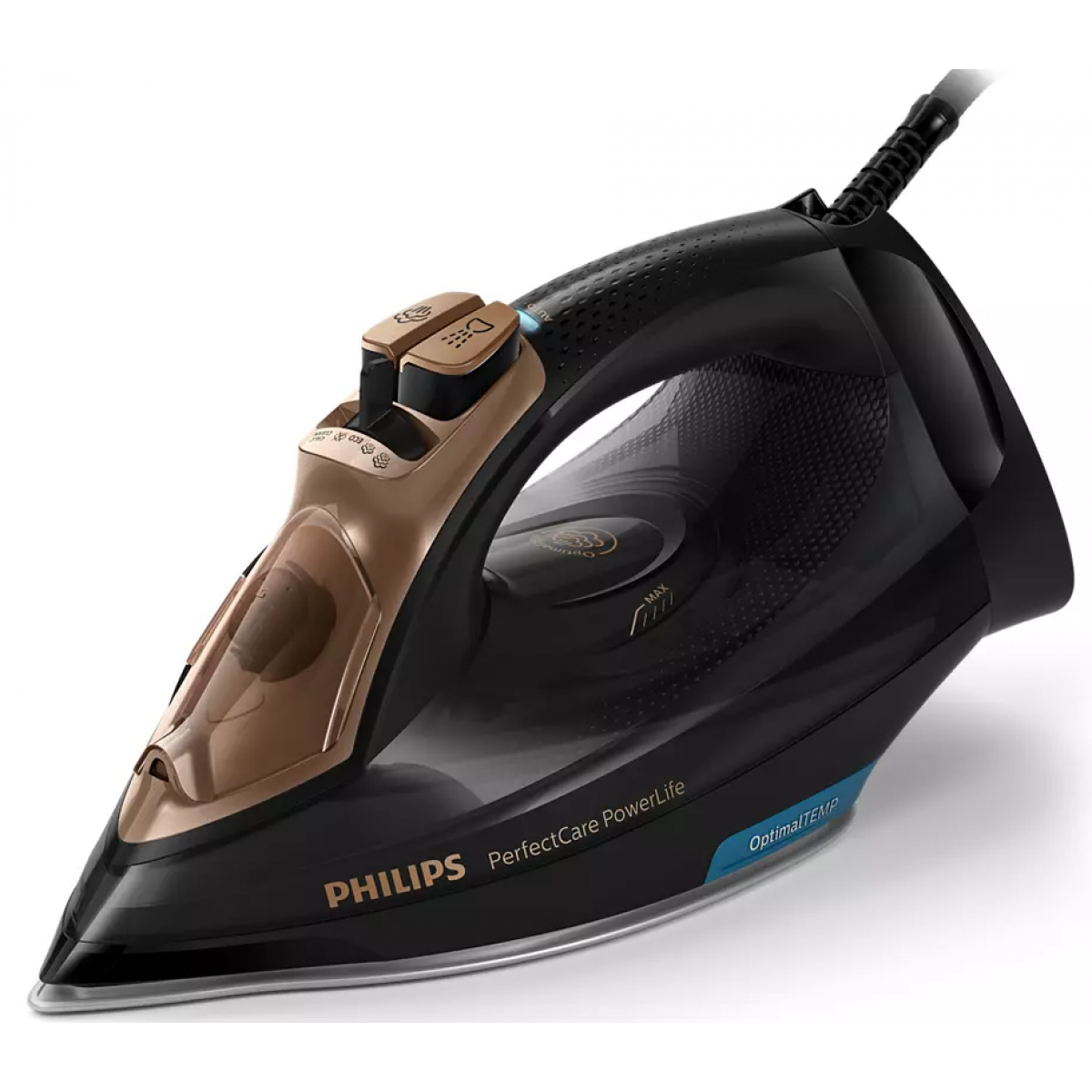 Philips 飛利浦 GC3929/66 蒸氣熨斗 - OptimalTEMP免調校溫控技術，2600W大功率